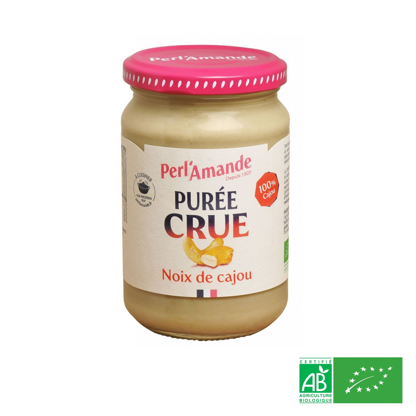 Purée 100% Noix de Cajou BIO - Dès 4 mois