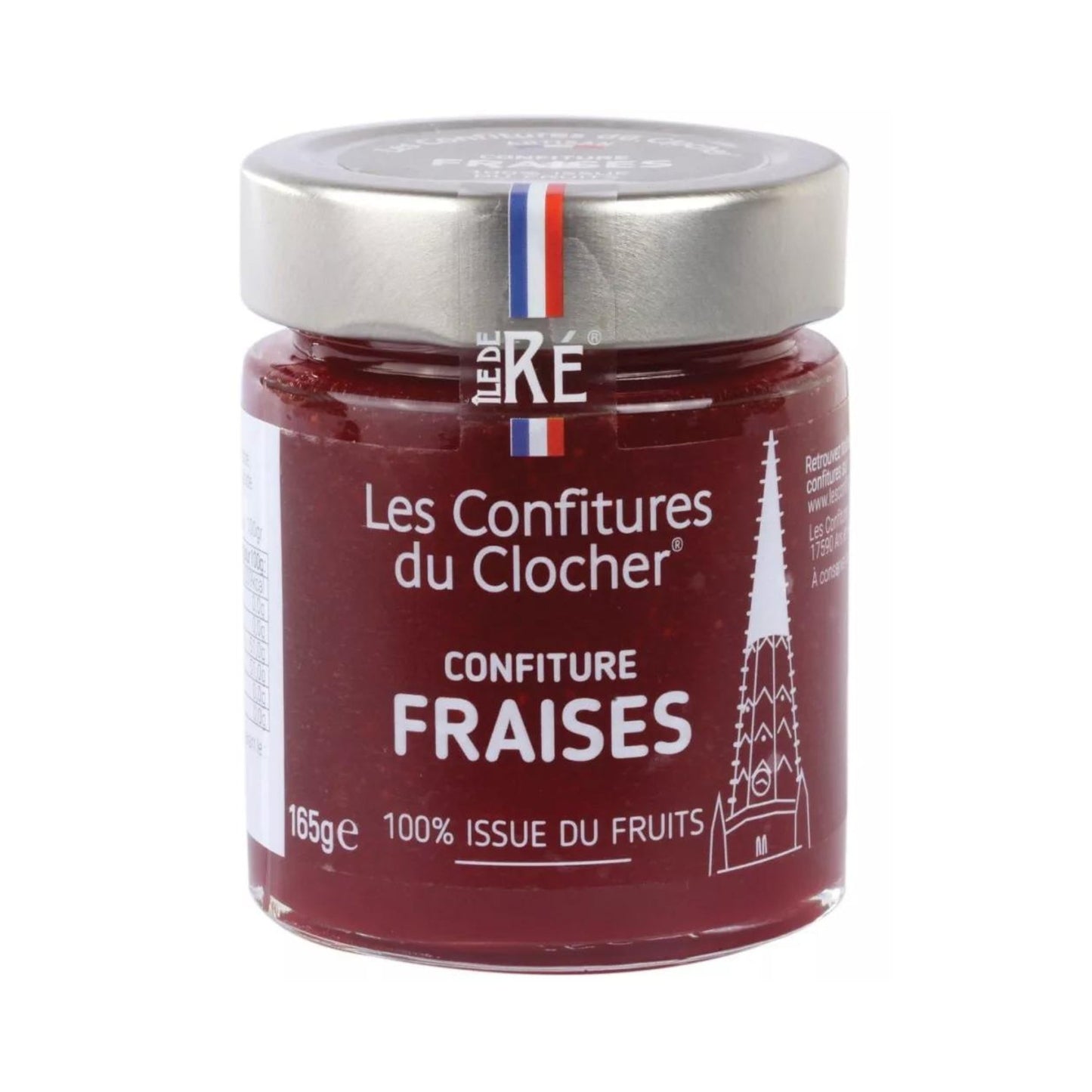 Confiture de Fraise 100% fruit - Sans Sucre Ajouté - L'ÉPICERIE DE BÉBÉ