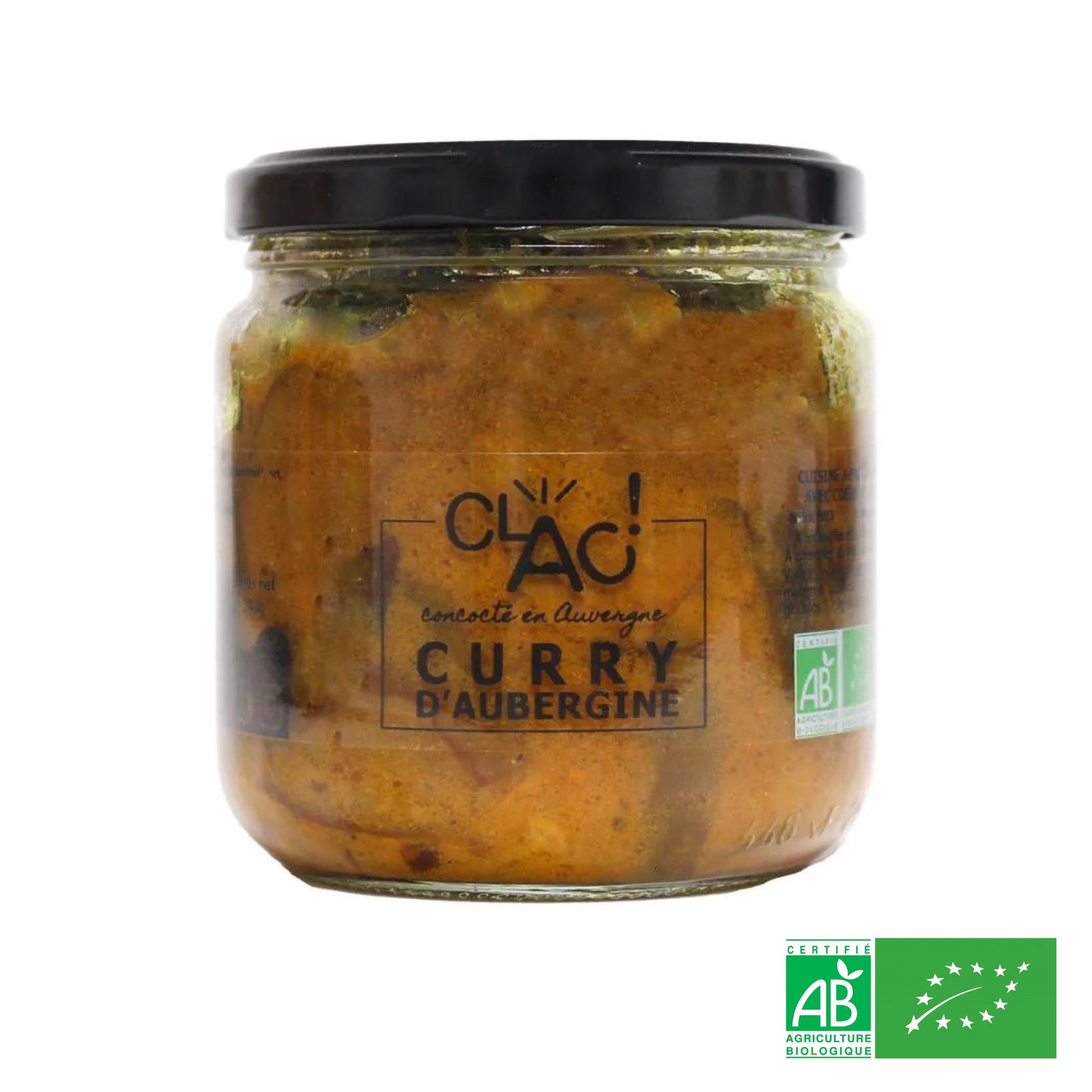 Curry d'Aubergines BIO de la Ferme - L'ÉPICERIE DE BÉBÉ