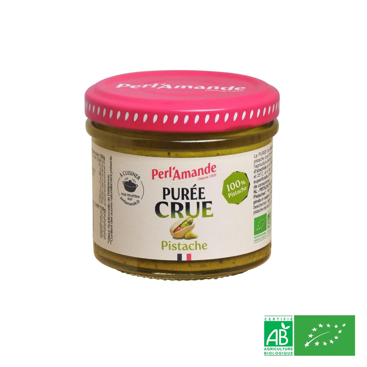 Purée 100% Pistache BIO - L'ÉPICERIE DE BÉBÉ