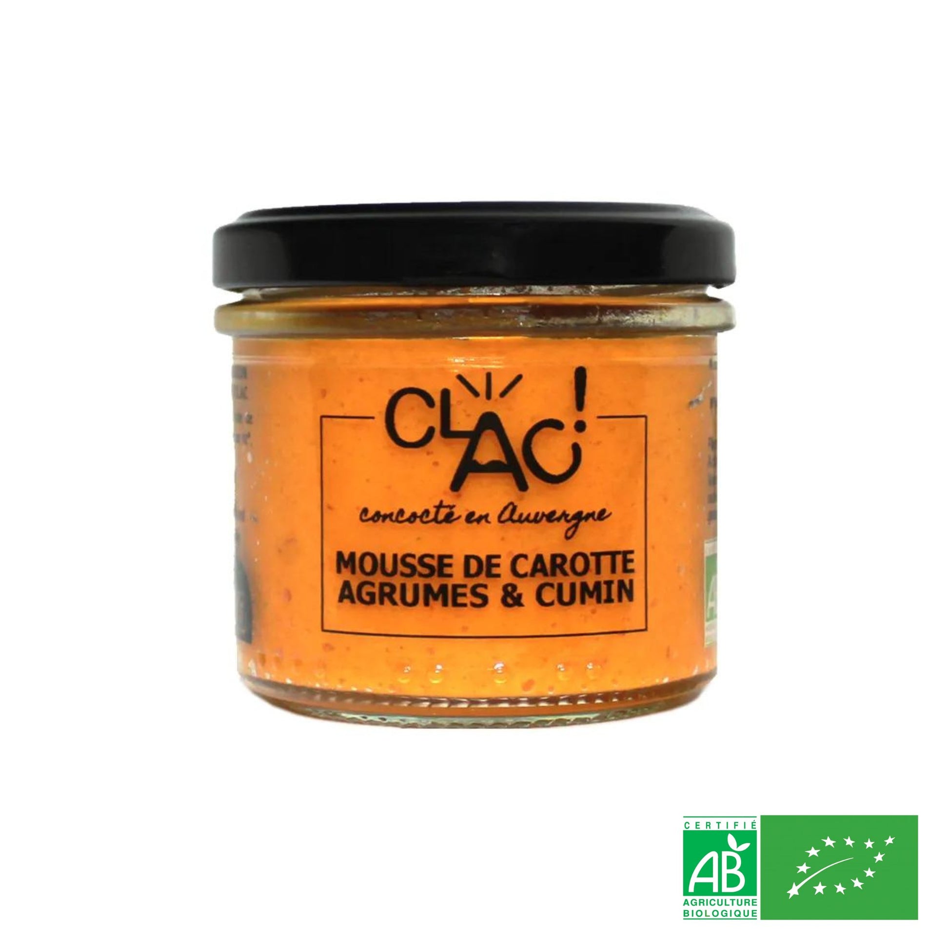 Tartinade de Carotte, Agrumes et Cumin BIO - Dès 15 mois - L'ÉPICERIE DE BÉBÉ